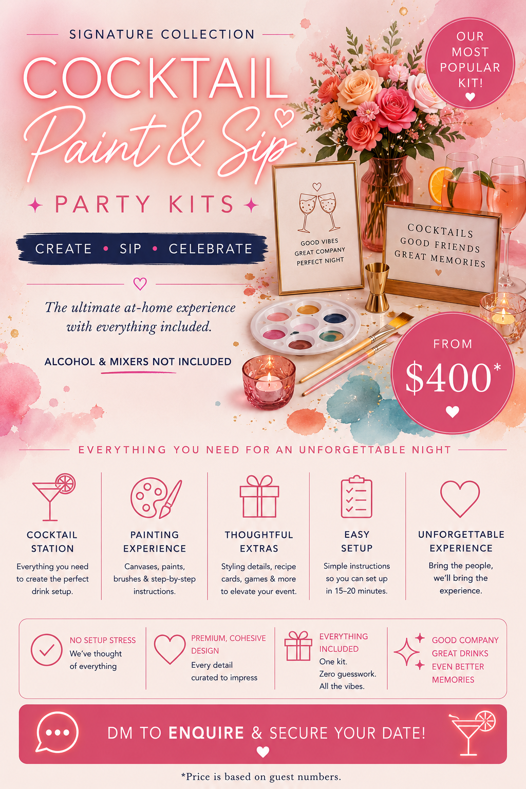 Event Setup & Styling